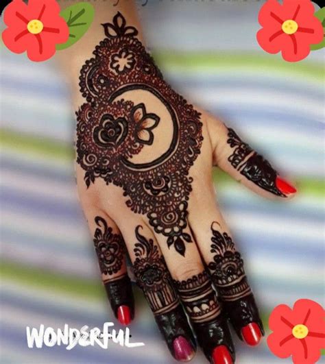 Mehndi Designs Pakistani Kreuzstich