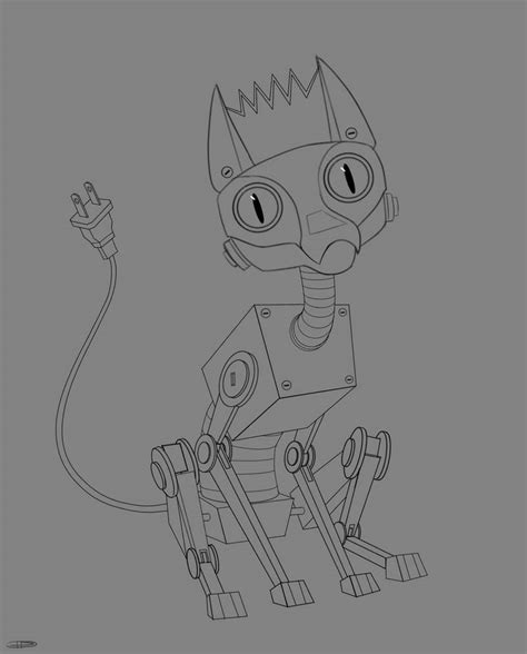 Robot Cat by kepyle2055 on DeviantArt