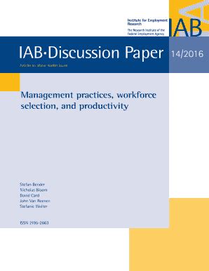 Fillable Online Doku Iab Management Practices Workforce Selection And