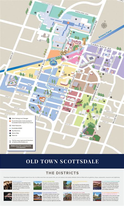 Old Town Map - Old Town Scottsdale