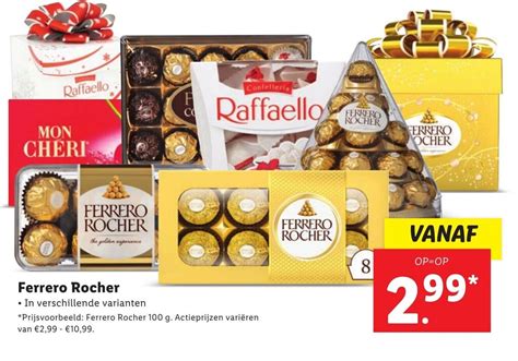 Ferrero Rocher Aanbieding Bij Lidl