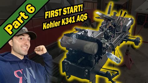 John Deere 300 Garden Tractor First Start Kohler K341 Aqs Youtube