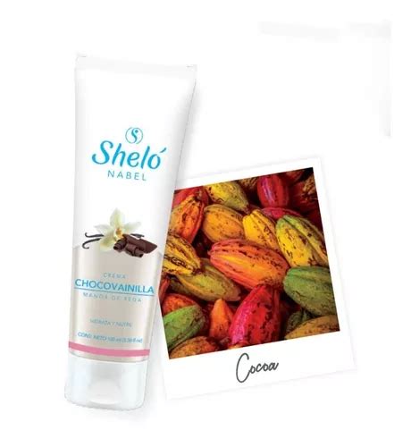 Crema Manos De Seda Choco Vainilla Vitamina E Sheló Mercadolibre