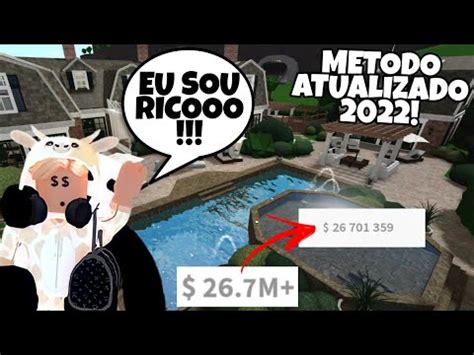 Como Ficar Rico No Bloxburg Em Roblox Youtube