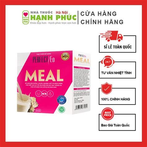 Perfect Eo Meal Dạng Gói Vani, Socola, Bạc Hà - Bữa Ăn Lành Mạnh ...