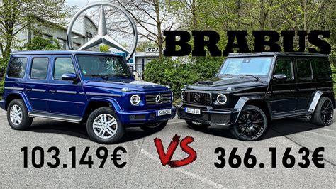 Most Expensive Vs Cheapest G Class G800 Brabus Vs G350d Sound Interior Exterior Youtube