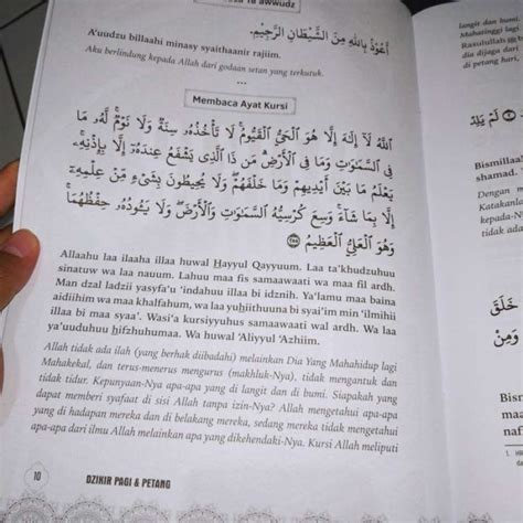 Jual Buku Dzikir Pagi Dan Petang Ukuran Jumbo A Terjemah Dan Ejaan