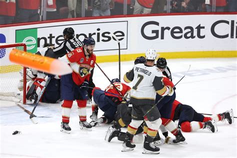 Stanley Cup Brawl Breaks Out As Golden Knights Push Panthers To Brink