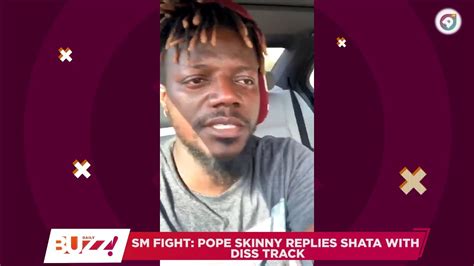 Another Beef Fight As Pope Skinny Replies Shatta Wale Daily Buzz