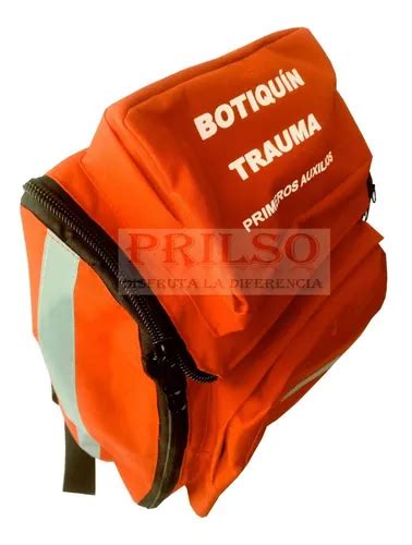 Morral Botiquín Primeros Auxilios Tipo Trauma