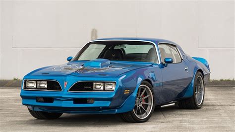 1978 Pontiac Trans Am Resto Mod Presented As Lot S218 At Indianapolis