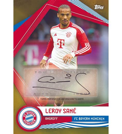 Topps FC Bayern München Official Fan Set 2023 24 Boîte de 28 cartes