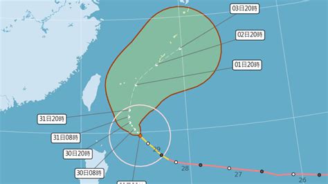 【更新】今年第一個海警發布！瑪娃颱風最新路徑出爐 這兩天最接近台灣 太報 Taisounds