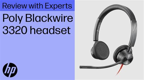 Poly Blackwire 3320 Headset Review With Hp Live Experts 2024 Youtube