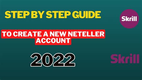 Step By Step Guide To Create A New Neteller Account Youtube