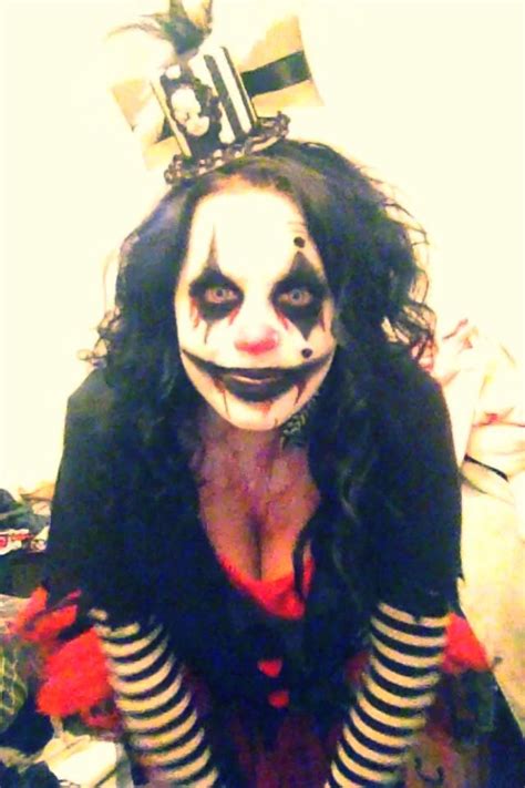 Evil Clown Makeup 2013 Creepy Halloween Makeup Creepy Halloween