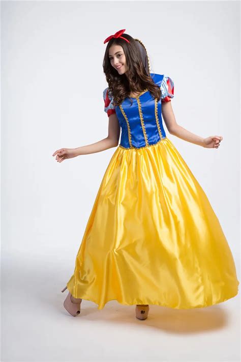 Plus Size Xxl Adult Snow White Costume Carnival Halloween Costumes For