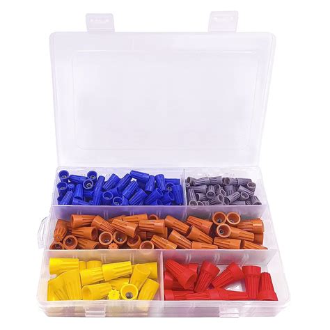 MCIGICM Wire Nuts 220pcs Electrical Wire Caps Connectors Screw