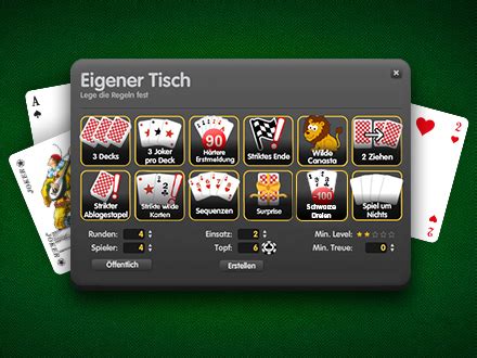 Jetzt Online Canasta Spielen Canasta Palast