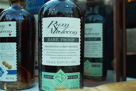 Rum Malecon Rare Proof 20 RomRom se Mörk rom lagrad rom och