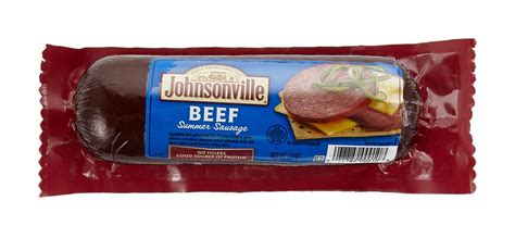 Amazon Johnsonville Beef Summer Sausage Oz Grocery Gourmet