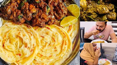 Naadan Chicken Curry With Parotta Daily Vlog Mashura Basheer