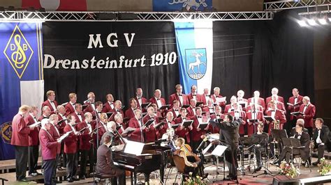 Mgv Drensteinfurt L Dt Zum Herbstkonzert