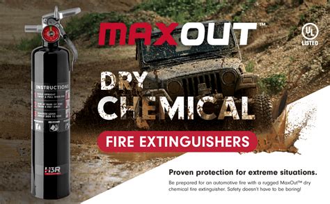 Amazon H3R Performance MaxOut Dry Chemical Car Fire Extinguisher