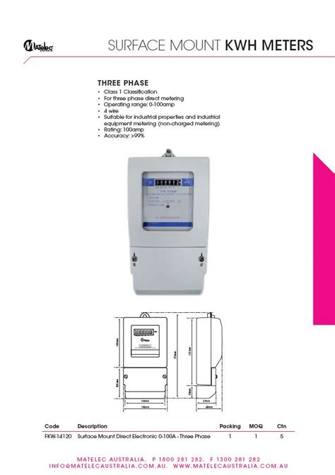 Surface Mount Single Phase Kwh Meter 0 100a Kwh Meters Electrical Accessories Voltex