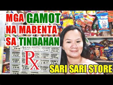 MGA MABENTANG GAMOT SA TINDAHAN KO SARI SARI STORE II BUHAY TINDERA