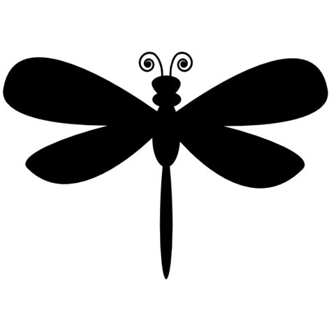 Vibrant, High-Quality Dragonfly Silhouette Stickers