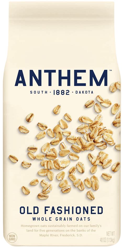 Old Fashioned Oats 40oz Anthem Oats