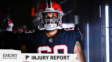 Falcons Injury Report Updating Status Of Elijah Wilkinson Feleipe