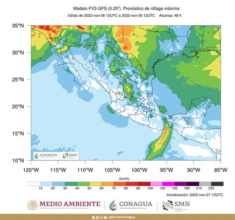 Conagua Clima On Twitter El Martes Se Aproximar Un Nuevo Frentefr O