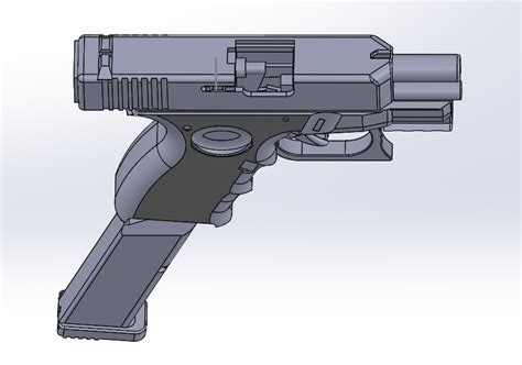 Fichier 3D Real Airsoft Glock 26 Stl Modèle pour imprimante 3D à