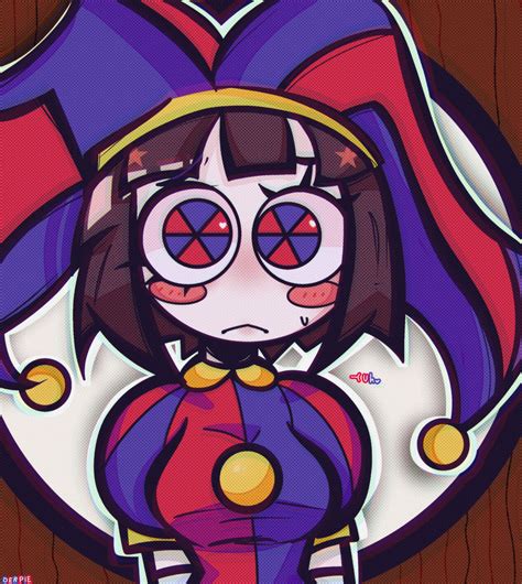 Old Pomni By Carcinogenetista702 On Newgrounds