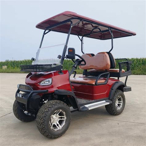 High Performance Seats Electric Hunting Lifted Golf Cart For