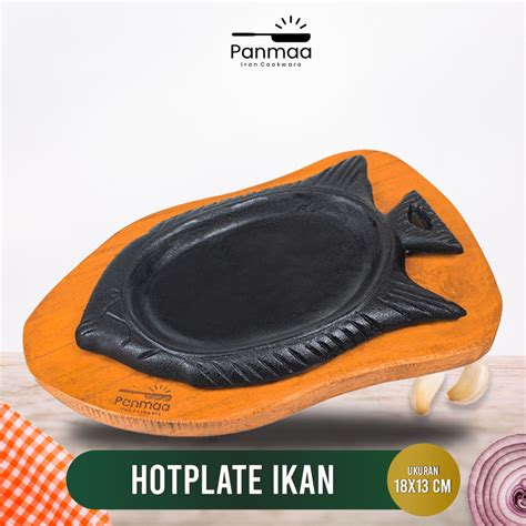 Jual Panmaa Cast Iron Hot Plate Steak Piring Steak Ikan X Cm Shopee Indonesia