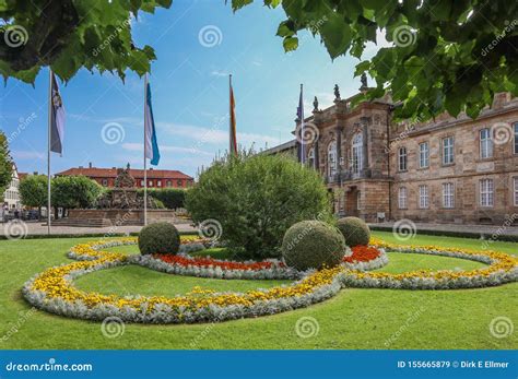 New Palace Bayreuth with Beautiful Garden Editorial Stock Image - Image ...