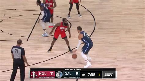 Doncic Está De Vuelta El Triple Que Anotó En La Cara De James Harden