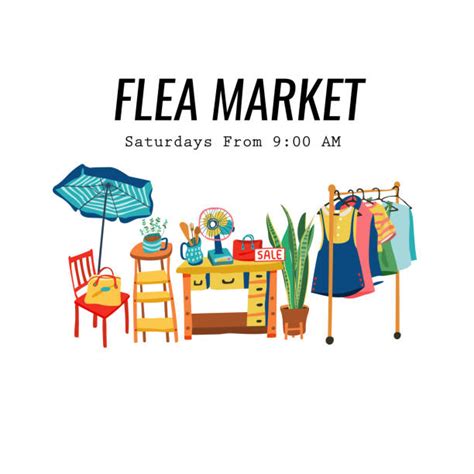 Flea Market Illustrations, Royalty-Free Vector Graphics & Clip Art - iStock