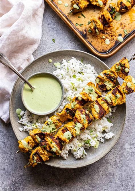 Tandoori Chicken Skewers Recipe Runner