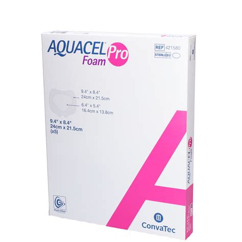 AQUACEL FOAM Pro Grand Sacrum Pansement hydrocellulaire adhésif