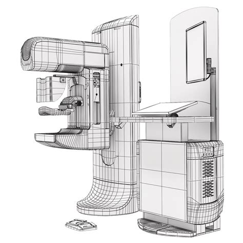 3d 3dimensions Mammography Turbosquid 1495308