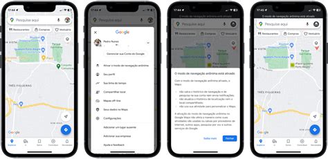 Como usar o modo anônimo no Google Maps iPhone e iPad MacMagazine