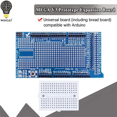 Wavgat Prototype De Carte De D Veloppement Mega R Proto Shield V