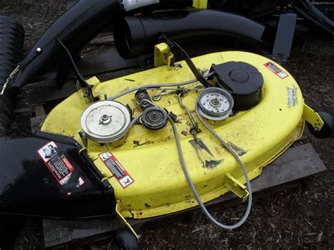 John Deere 100 Mower Deck Belt Diagram