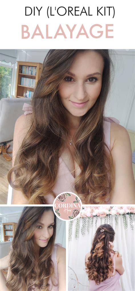 DIY Balayage at Home / Brunette to Blonde Balayage / Ombre Hair | Diy ...