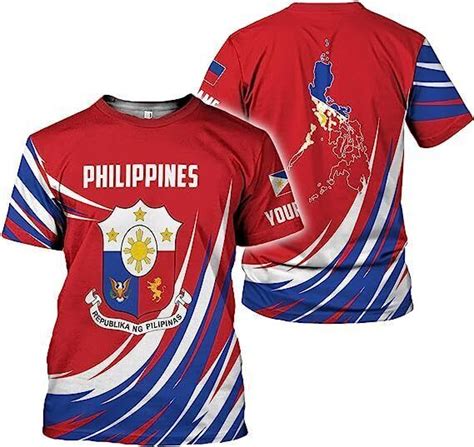 Personalized Philippines Shirts Filipino T Shirt Philippines Flag T