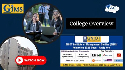 Gniot Gims Greater Noida Gims Noida College Over View Pgdm Mba